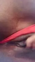 Pulled my panties to the side and got a surprise💦