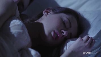 Sybil Rubbing Her Pussy While Dreaming In Sleep