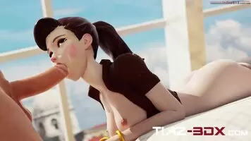 D'va deepthroat