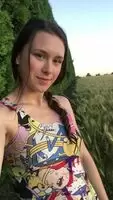 Flashing on a walk by my house at sunset 😇 are you enjoying the view?