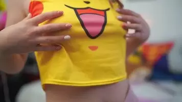 Do you guys love Small tits with Hard nipples? 