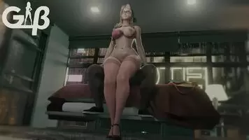 Aerith riding