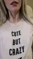 Do you think I'm cute but crazy but cute? 😘