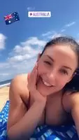 Tanning the booty