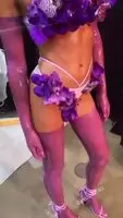 Laura Harrier looks so hot in lingerie