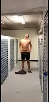 Distracting my friend at his storage unit 😈