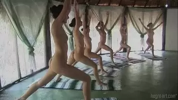 Naked Yoga At Hegre Art