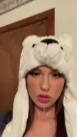 My roommate face fucked me and left a huge mess on my face 😉