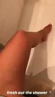 Fresh out the shower