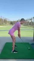 Yup. Just Gabbie Carter very casually golfing