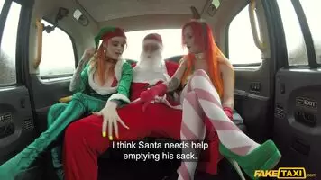 Fake Taxi - Filthy Santa and the Ho Ho Hoes