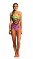 Speedo Rainbow Wings Printed One Back One Piece Swimsuit