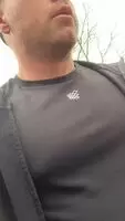 Jerking off on a hike