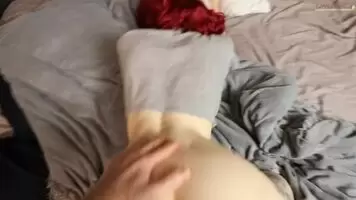 White Chick Taking It
