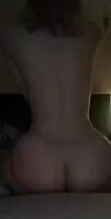 my ass looks huge here