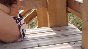 No panties under the dress