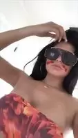 Kylie Jenner showing off