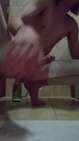 First time sticking something up my ass 😍
