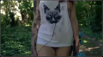 Teen Girl outdoor exposed