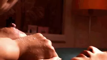 Paizuri titfuck fountain