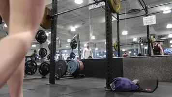Squatting in black