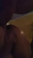 First time trying anal, she couldn't take it!