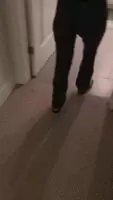 We never leave the house...
