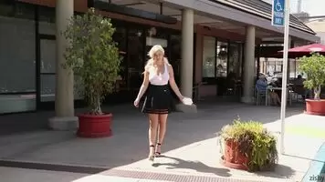 having fun outside