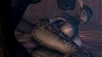Argonian x Werewolf