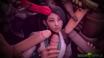 Sage surrounded by dicks