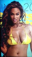 Tyra Banks takes a MONSTER LOAD OF HOT CUM to her perfect titties and gorgeous face!!!!