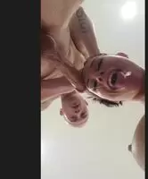 Throat Fracking Spit From Throat Spilling on Titties and Camera