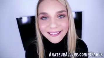 This has gotta be one of her first scenes ever! This amateur allure guy might be the luckiest dude in porn. He gets all the hottest, youngest, newest girls, way before the industry does. Even Lana Rhoades has a scene with him seemingly before any of her surgeries.