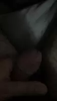Precum from my soft cock