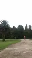 Skating topless 🤭