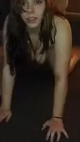 Brunette fucked doggy