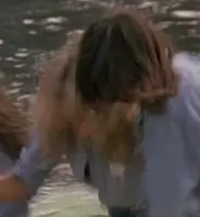 Farrah Fawcett giving a little extra plot on Charlie's Angels
