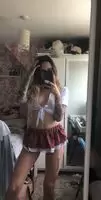Naughty school girl