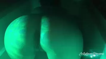Getting that ass and pussy sparkling clean