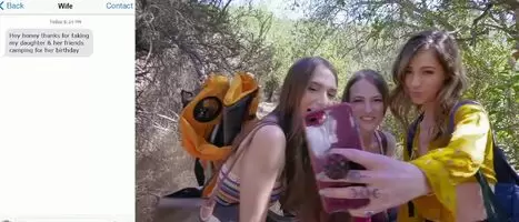 Taking stepdaughter & friends on a nice, secluded camping trip