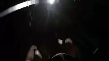 POV-version of e naked in Truck-Headlight beams next to the Autobahn. Image how it feels beeing so bright lit while the trucks are driving more or less straight towards you ;-)