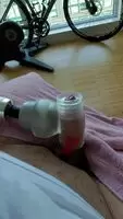 Was edging all of yesterday, my cock sleeve almost got me