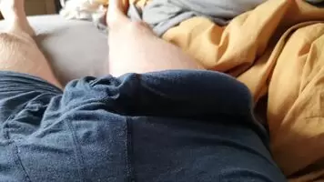 You can see my heart beat through my bulge