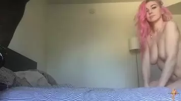 Pink Hair, Black Cock