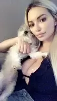Lindsey Pelas Bursting Out of Her Top