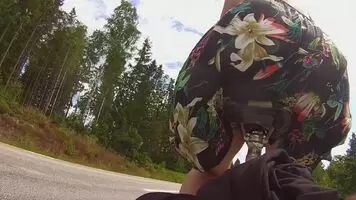 okay here you go: i stand up on my pantyless bike-ride so you can all see my... saddle, that is what it´s all about right? my saddle! i knew it! 🍑