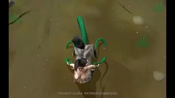 Centaur And Tentacles