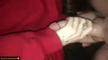 Just A Girl Next Door, Getting Throat Fucked And A Massive Throat Bulge