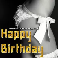 birthday sexy gold glitter