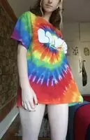tie dye titty drop